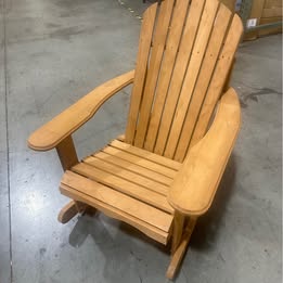 Wooden Outdoor Rocking Chair – $60 Each / $100 for Two