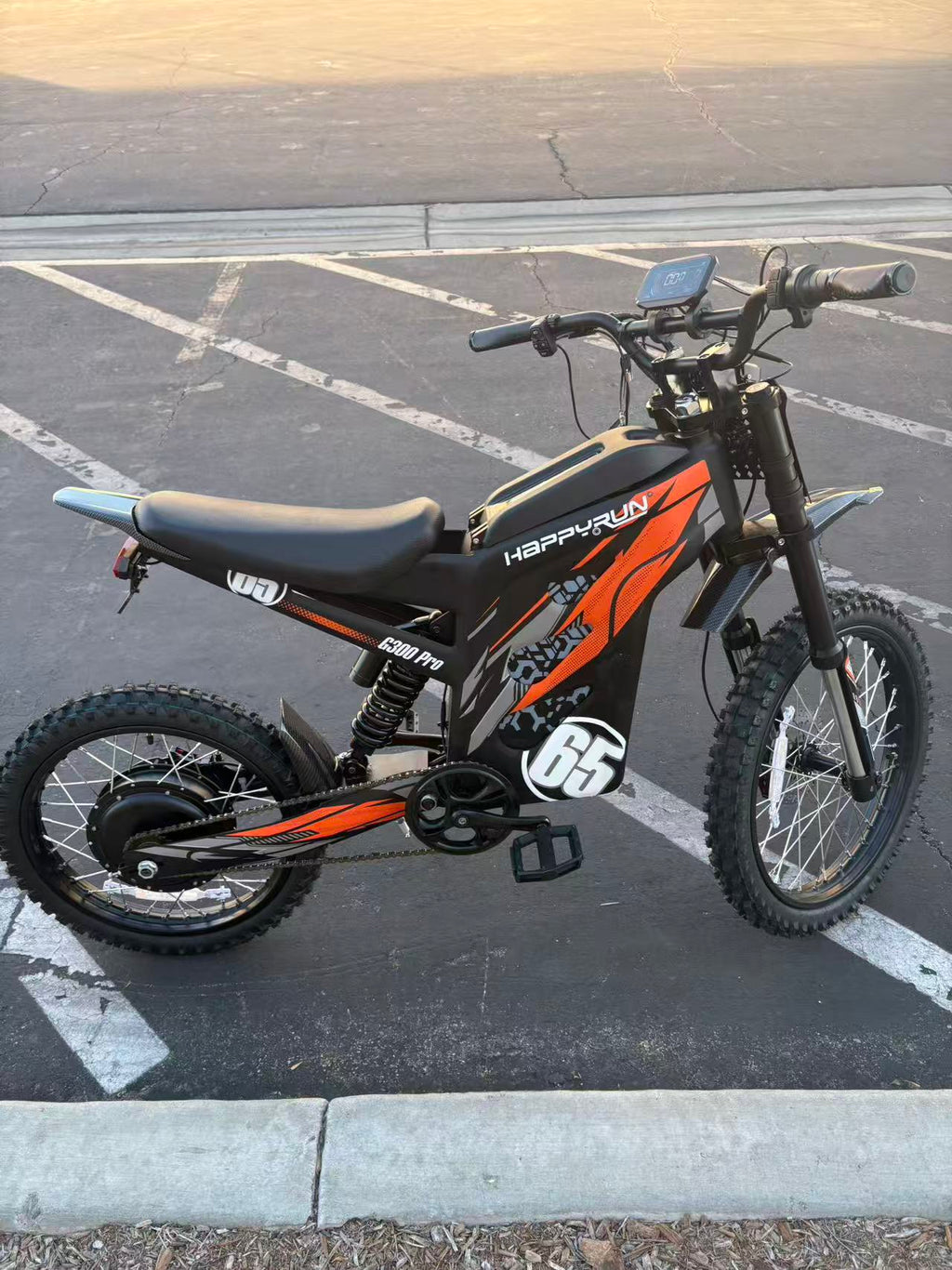 Open Box HappyRun G300 Pro E-Bike – Orange