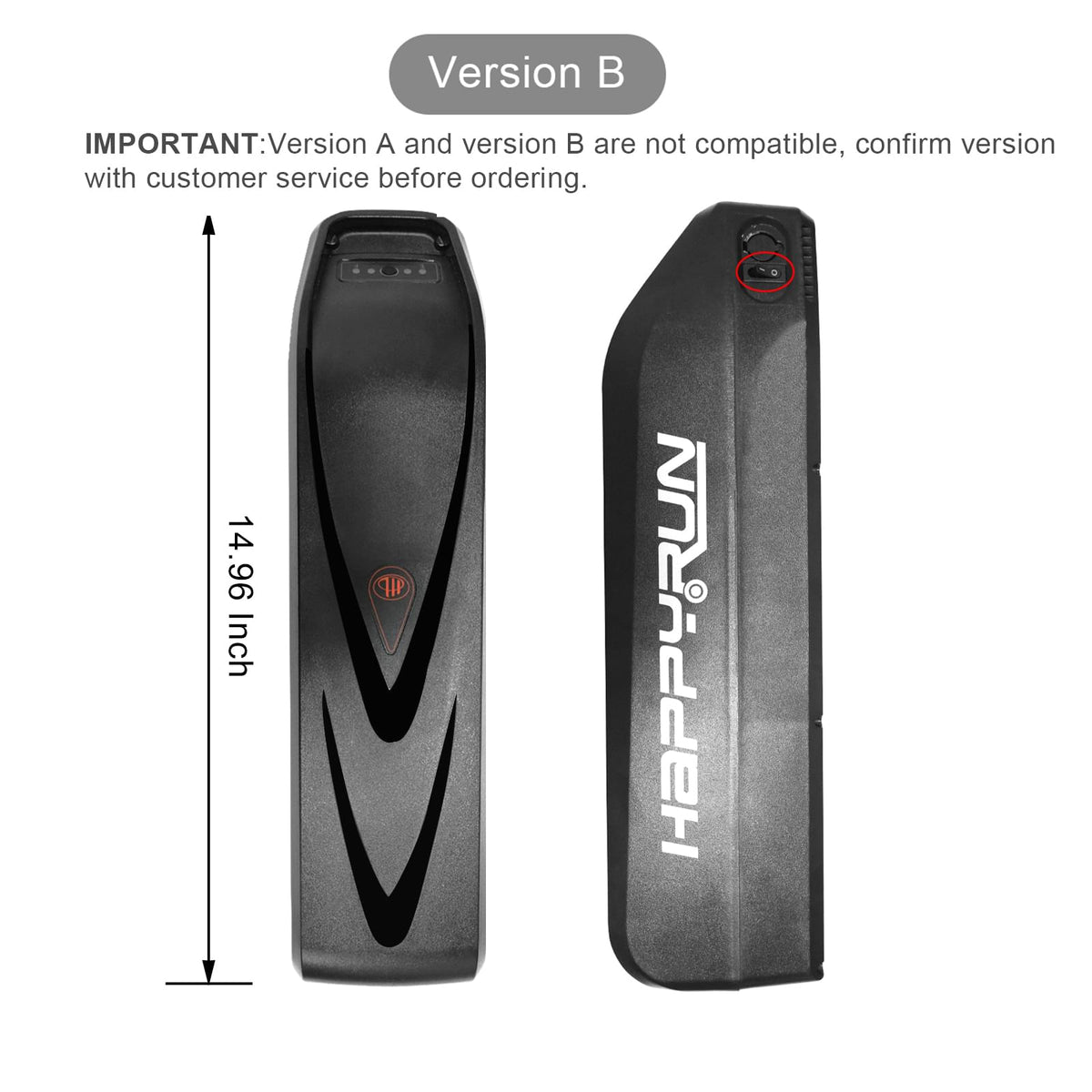 Long-Range Removable E-Bike Battery