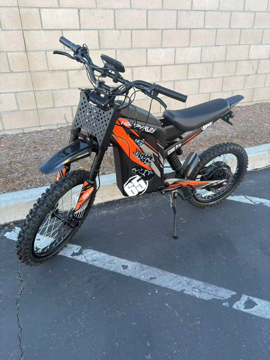 Open Box HappyRun G300 Pro E-Bike – Orange