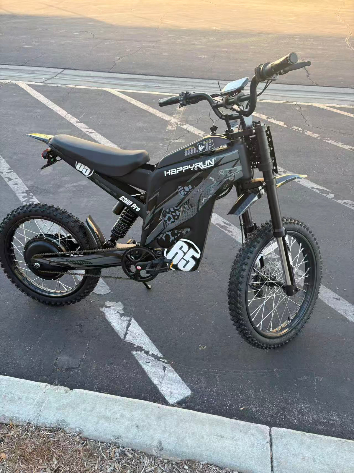 Open Box HappyRun G300 Pro E-Bike – Black