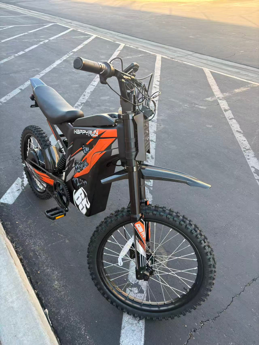 Open Box HappyRun G300 Pro E-Bike – Orange