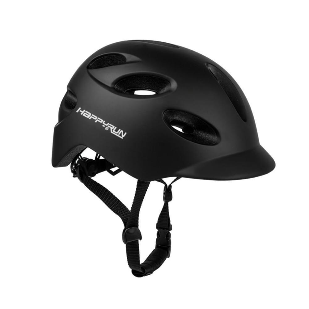 Black E-Bike Helmet